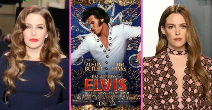Lisa Marie Presley and Riley Keough discuss their experience watching 'Elvis'
