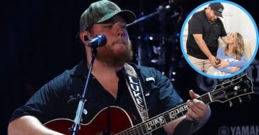 Luke Combs welcomes his newborn son this Father's Day