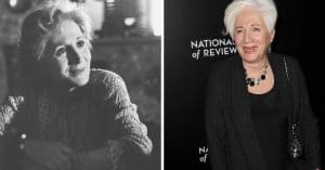 Olympia Dukakis then and now
