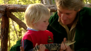 Robert and Steve Irwin