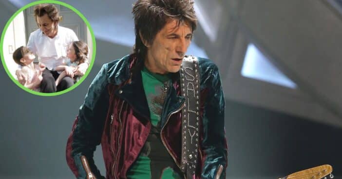 Ronnie Wood celebrates his 75th birthday