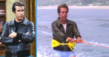 Some of the 'Happy Days' team discusses jumping the shark