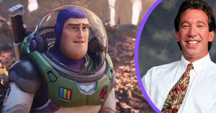 Tim Allen does not voice Buzz Lightyear in the new 'Lightyear' film