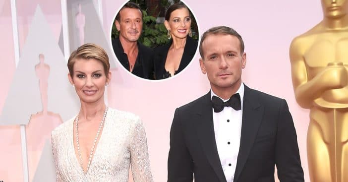 Tim McGraw and Faith Hill stun in different outfits