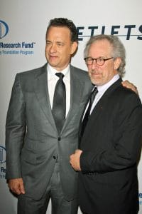 Tom Hanks and Steve Spielberg shared the Company's story in the 2001 film