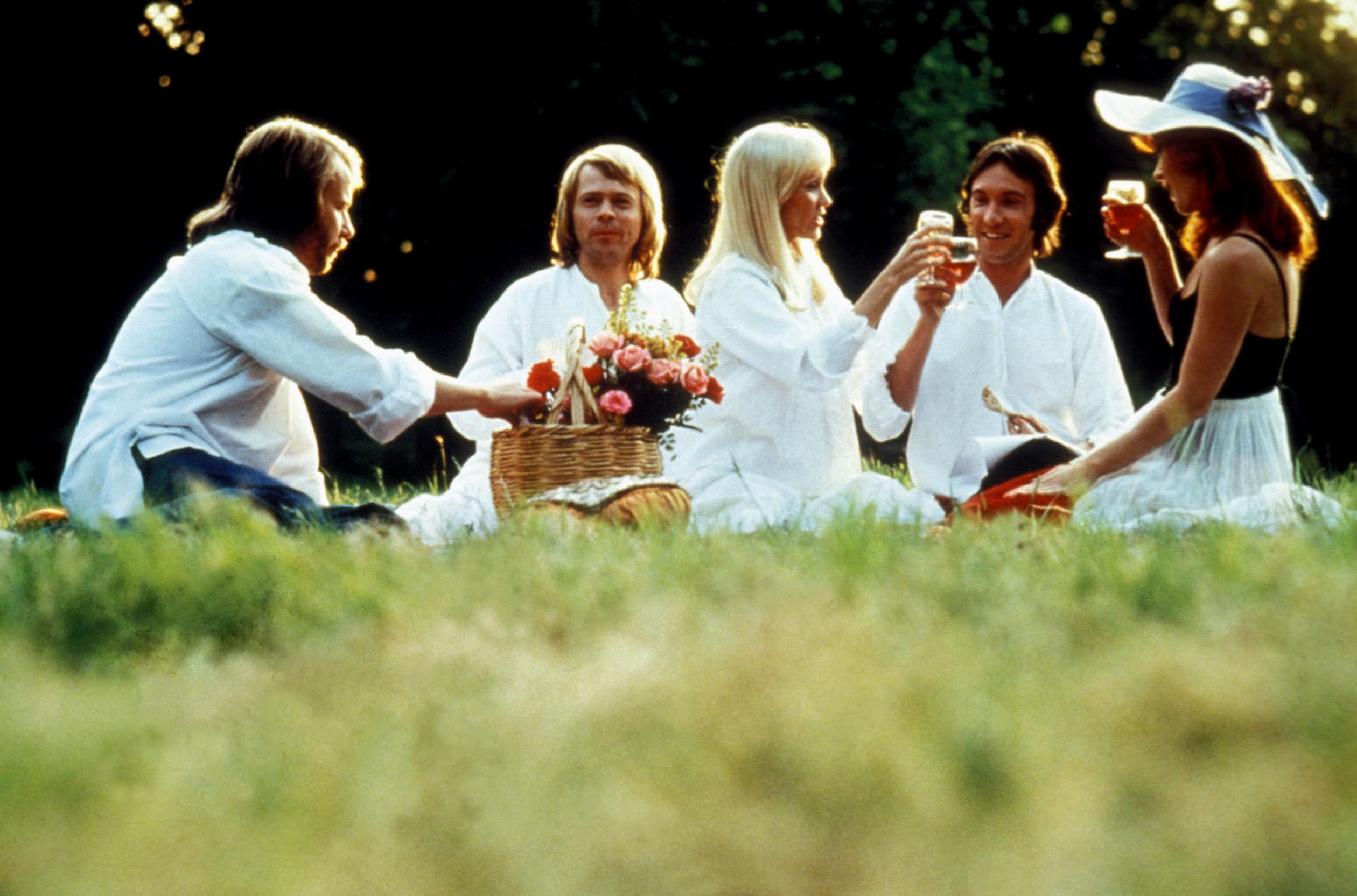 ABBA: THE MOVIE, Benny Andersson, Bjorn Ulvaeus, Agnetha Faltskog, Robert Hughes, Anni-Frid Lyngstad, 1977