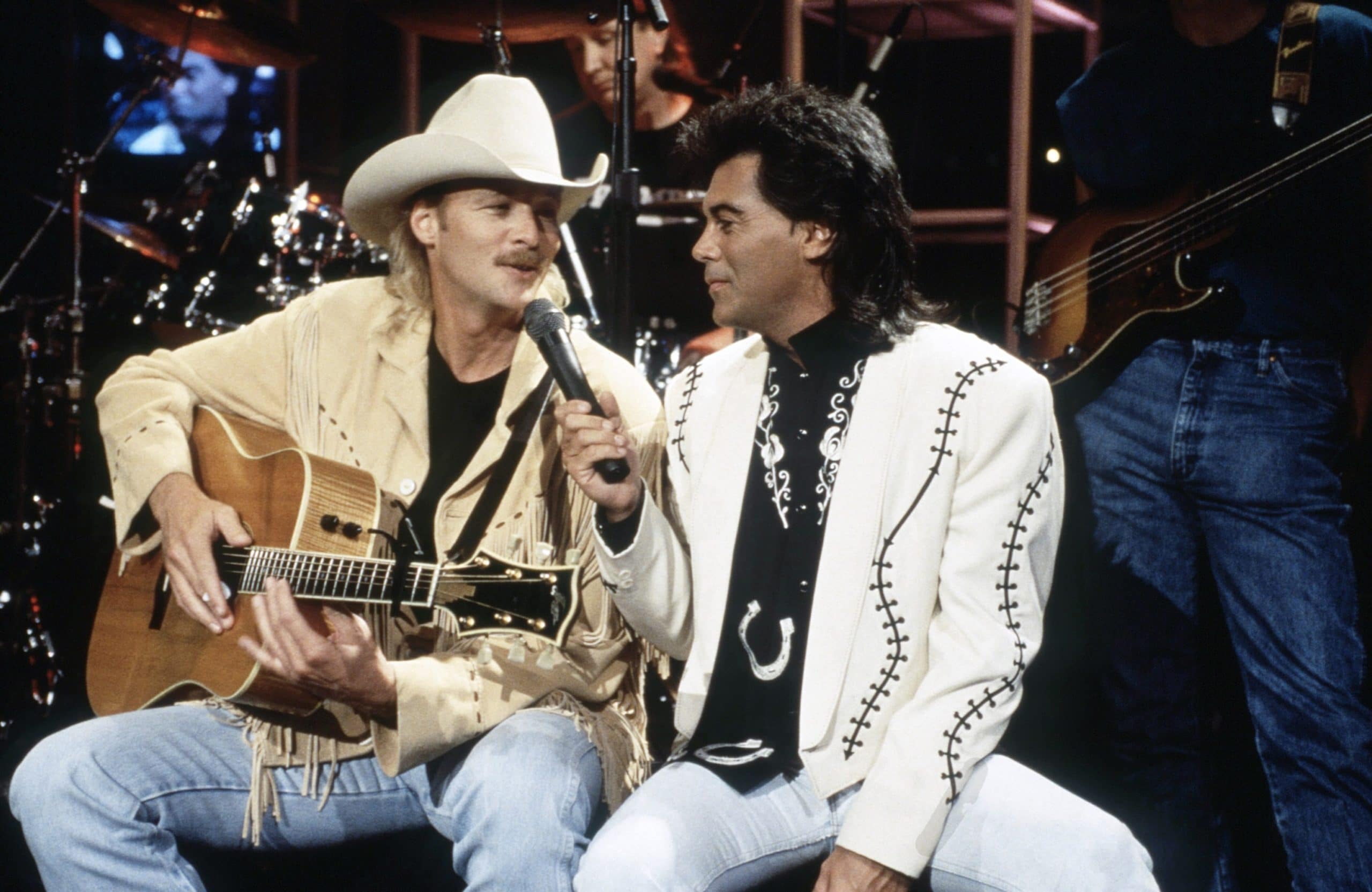 THE MARTY PARTY, from left: Alan Jackson, Marty Stuart), (aired November 29, 1995)