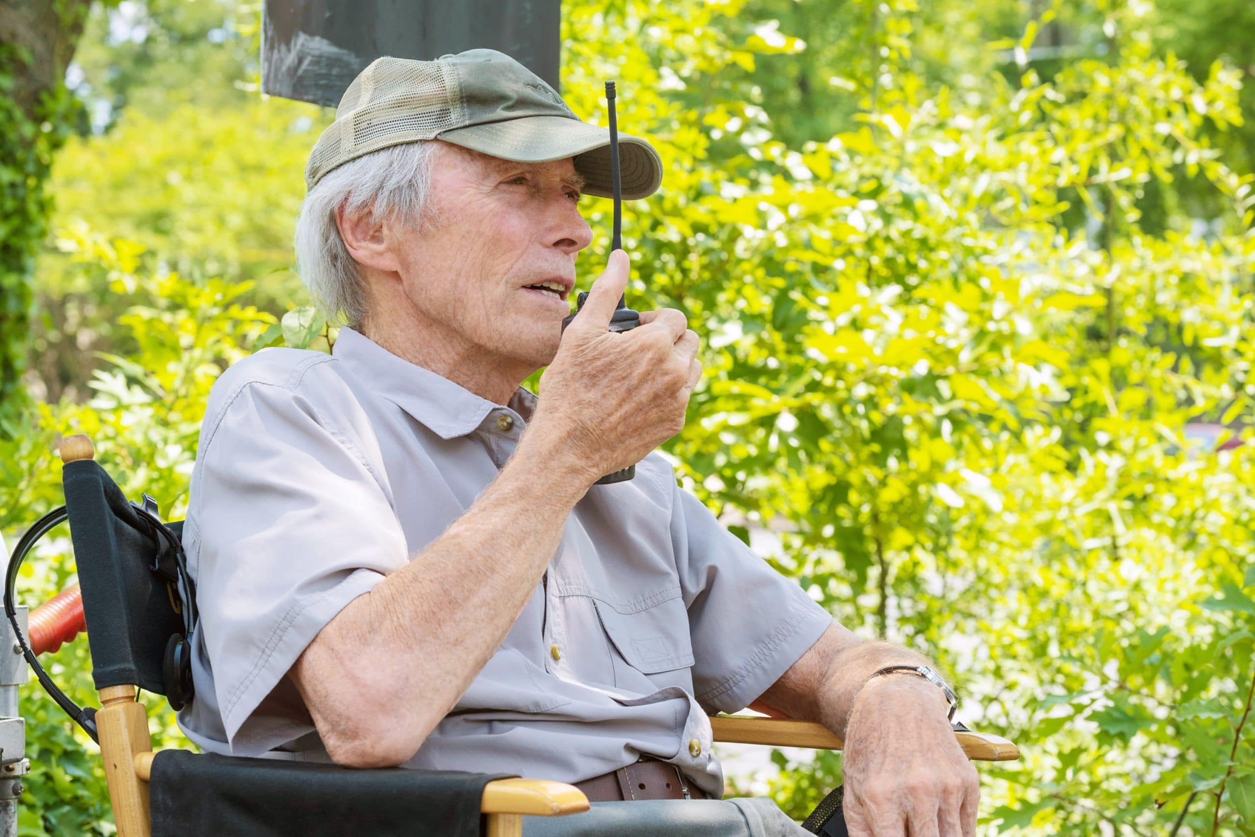 RICHARD JEWELL, director Clint Eastwood, on-set, 2019