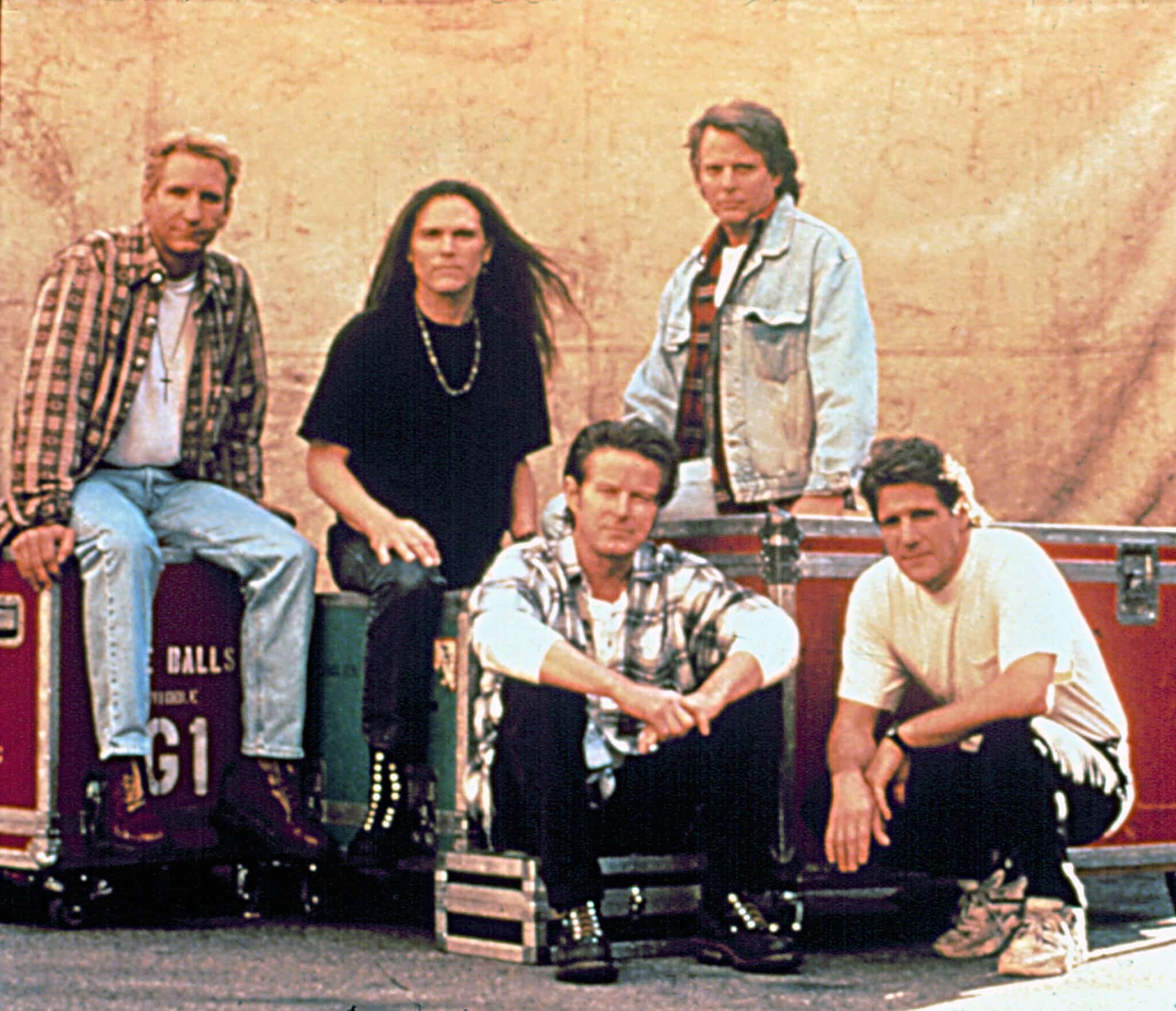 EAGLES, THE, (L-R), Joe Walsh, Timothy B. Schmit, Don Henley, Don Felder, Glenn Frey, 1994