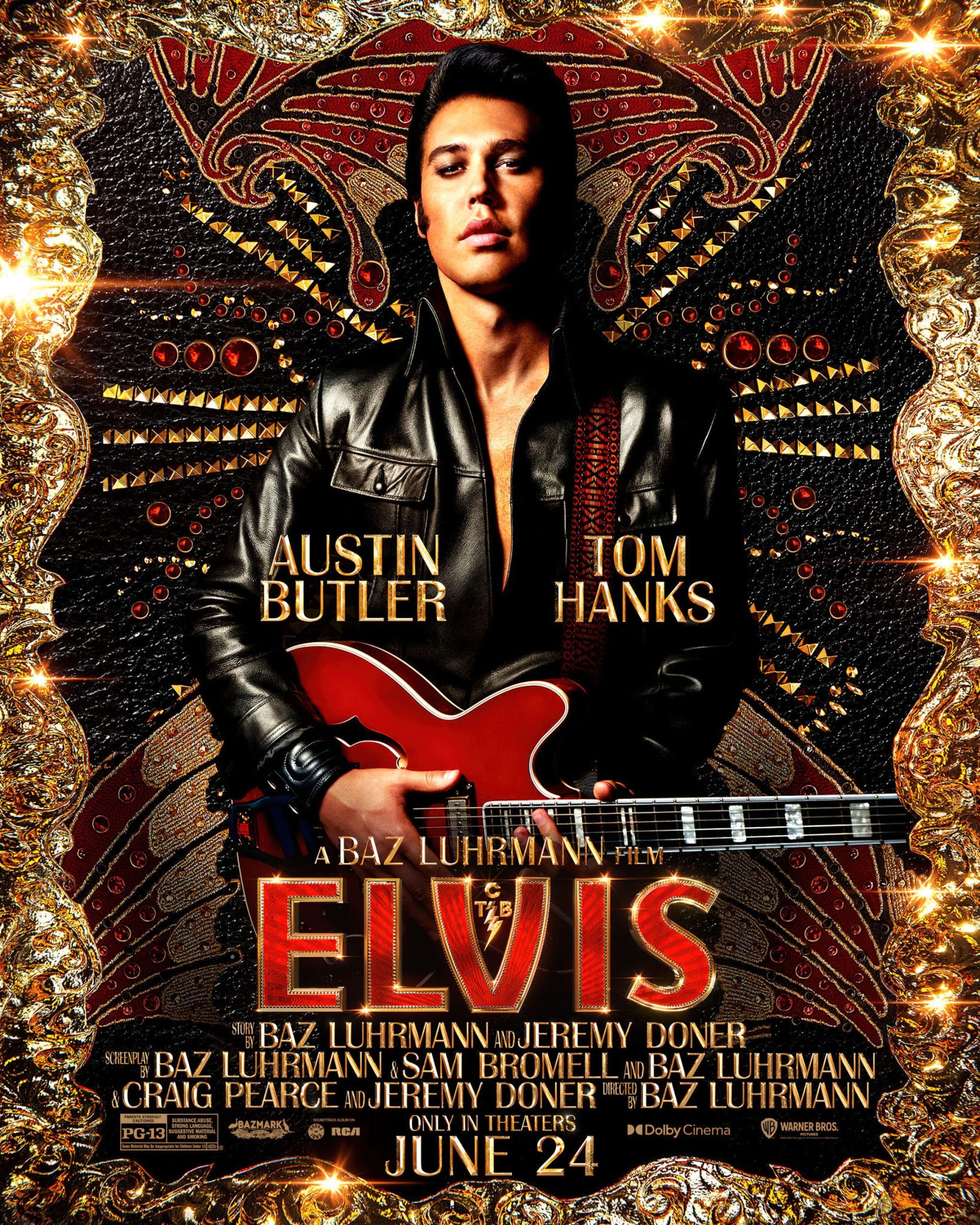 ELVIS, US poster, Austin Butler as Elvis Presley, 2022