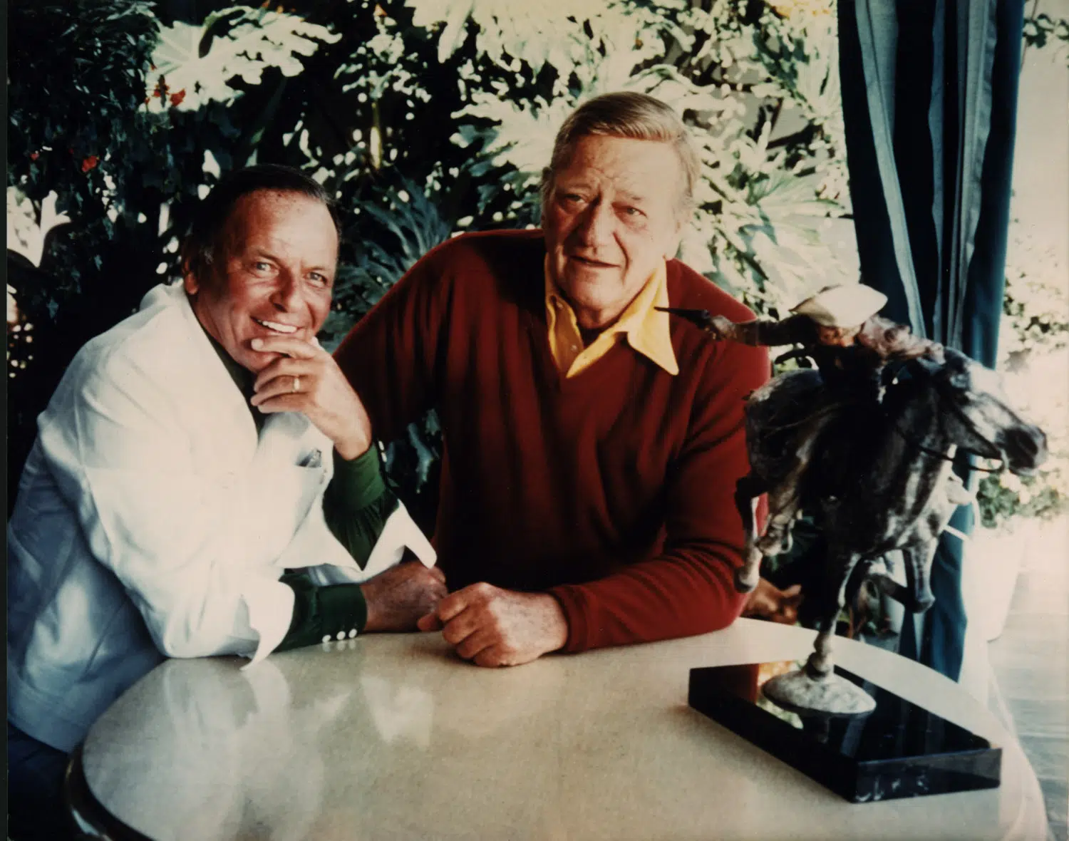 Frank Sinatra, John Wayne in the 1970s