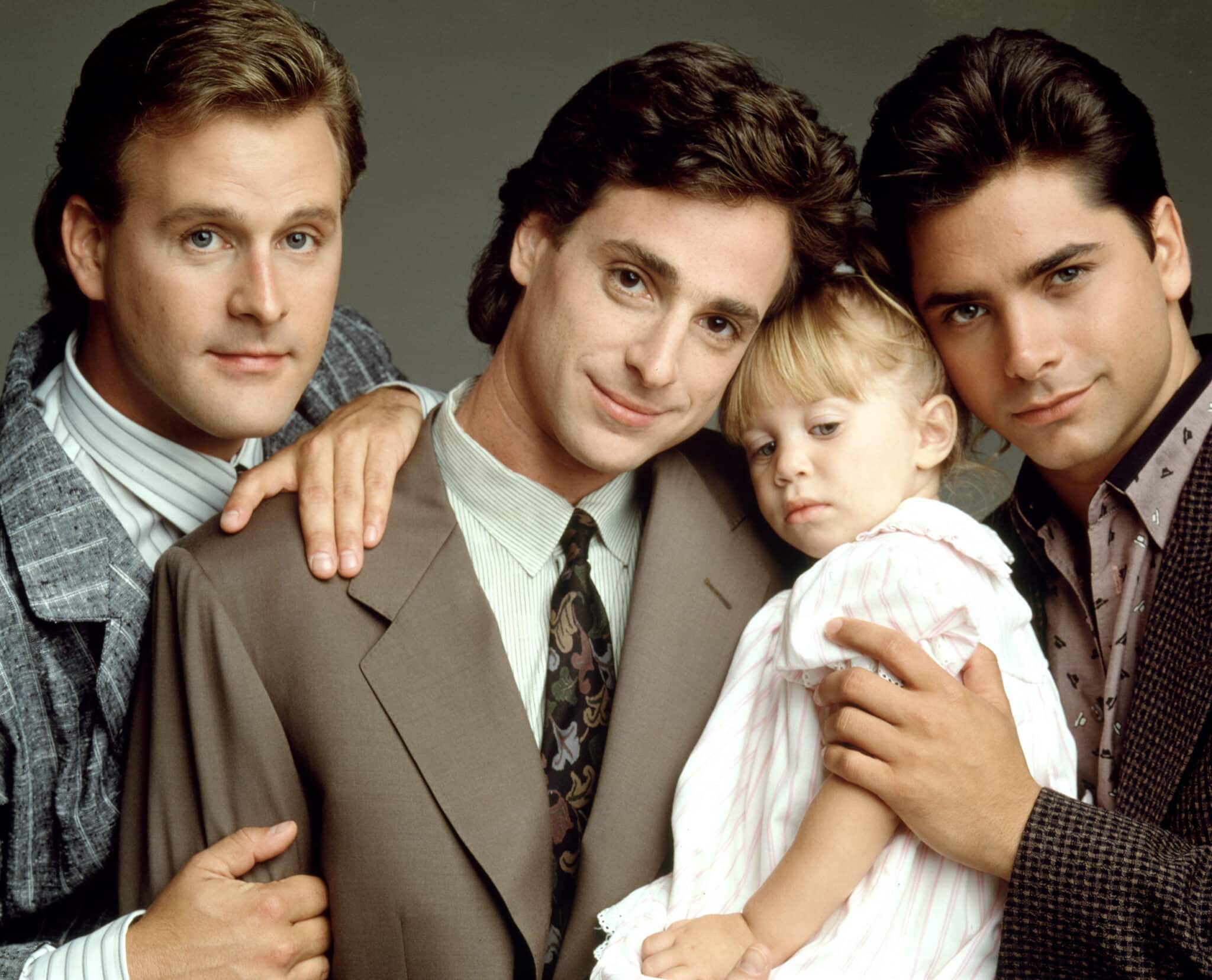 FULL HOUSE, Dave Coulier, Bob Saget, Ashley/Mary Kate Olsen, John Stamos