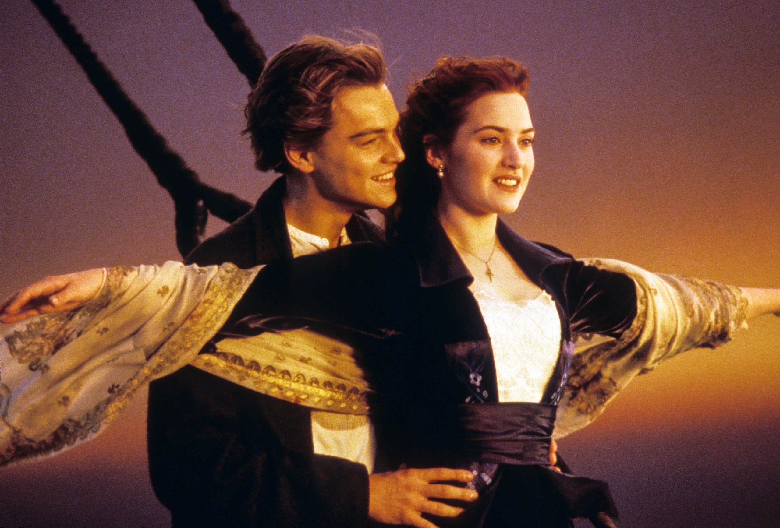 TITANIC, from left: Leonardo DiCaprio, Kate Winslet, 1997