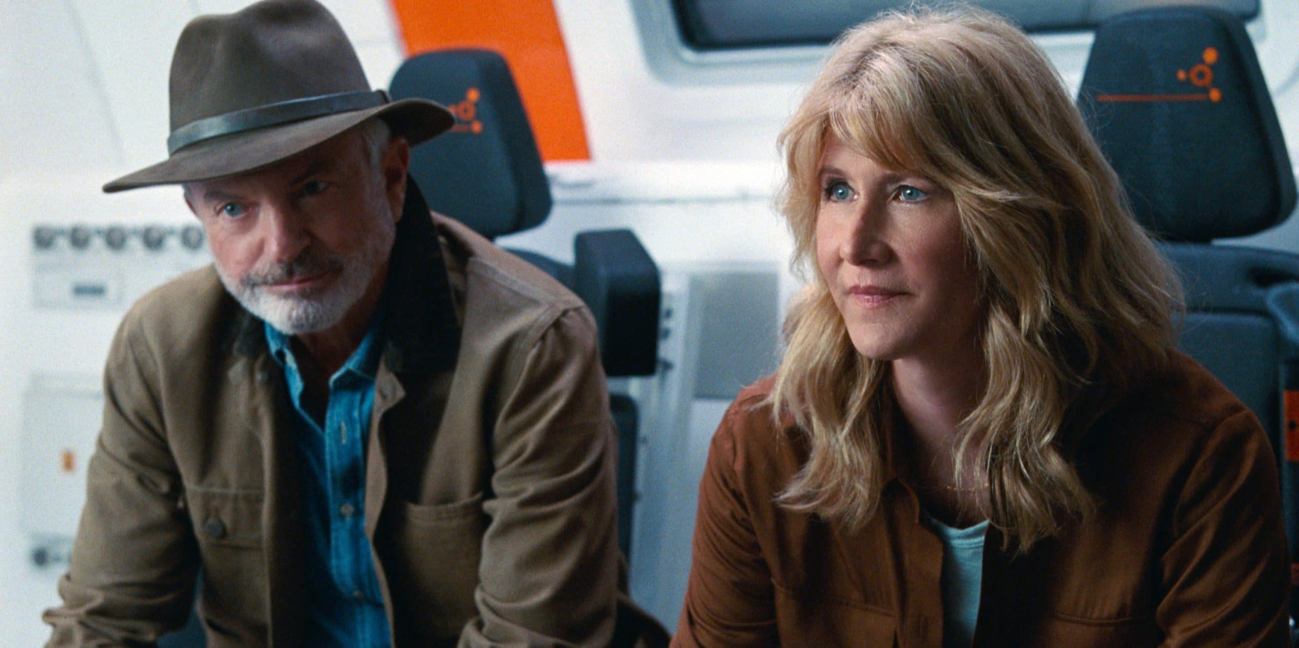 JURASSIC WORLD DOMINION, (aka JURASSIC WORLD 3), from left: Sam Neill, Laura Dern, 2022