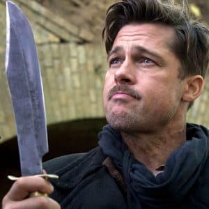 Brad Pitt and Quentin Tarantino worked together for Inglorious Basterds