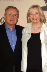Daniels with Bonnie Bartlett
