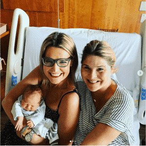 Jenna Bush Hager and Savannah Guthrie spend time together, along with their respective families
