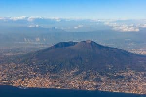 Mount Vesuvius sees many tourists each year