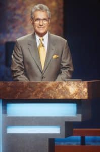 JEOPARDY, host Alex Trebek