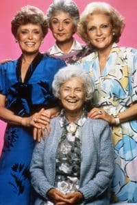 THE GOLDEN GIRLS, top from left: Rue McClanahan, Bea Arthur, Betty White, bottom: Estelle Getty