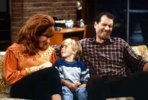 MARRIED...WITH CHILDREN, from left: Katey Sagal, Shane Sweet, Ed O'Neill