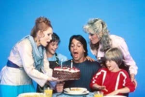 WHO'S THE BOSS?, from left: Katherine Helmond, Alyssa Milano, Tony Danza, Judith Light, Danny Pintauro