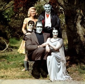 The trailer reveals some parts of The Munsters shot in black and white, but mostly in color