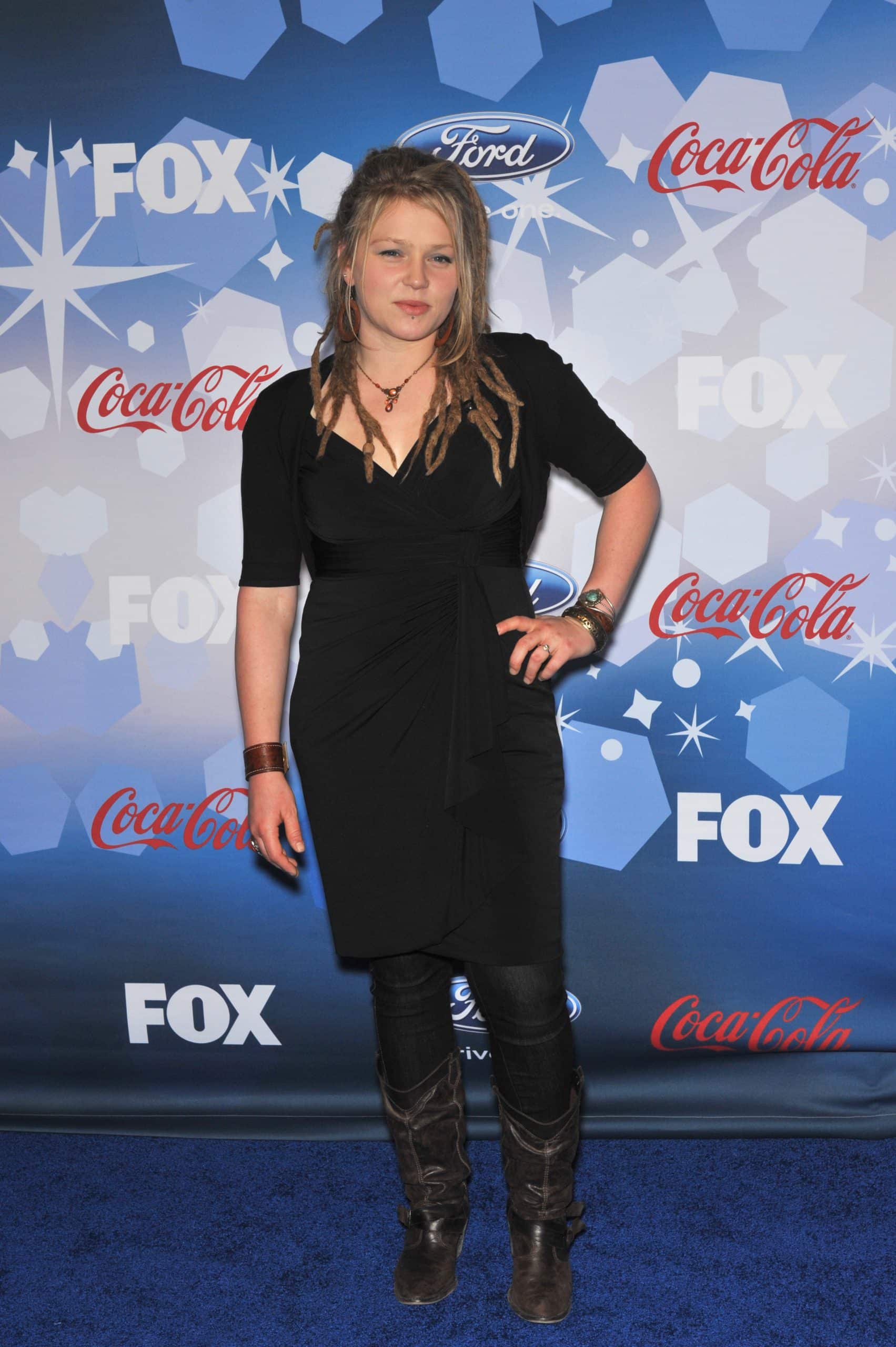 American Idol finalist Crystal Bowersox at the party for the American Idol Final 12 