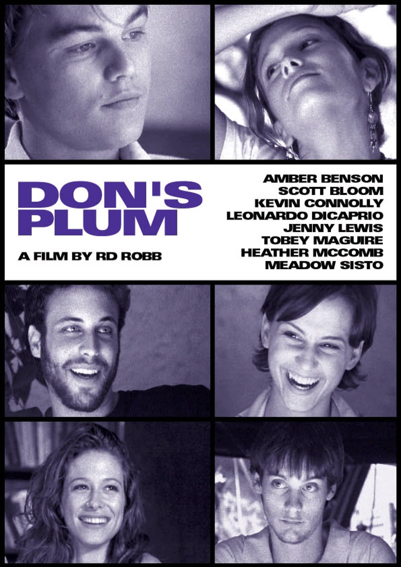DON'S PLUM, Leonardo DiCaprio (top left), Tobey Maguire (bottom right), 2001 
