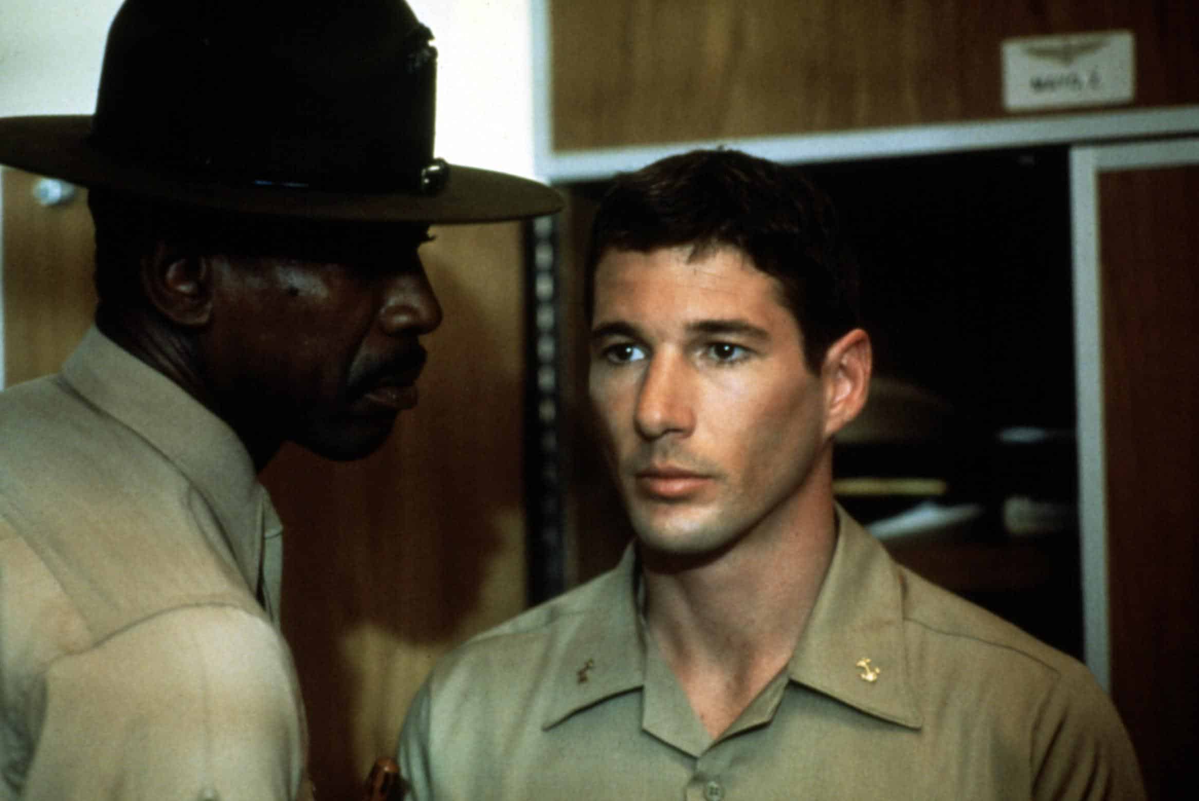 AN OFFICER AND A GENTLEMAN, Louis Gossett, Jr., Richard Gere, 1982