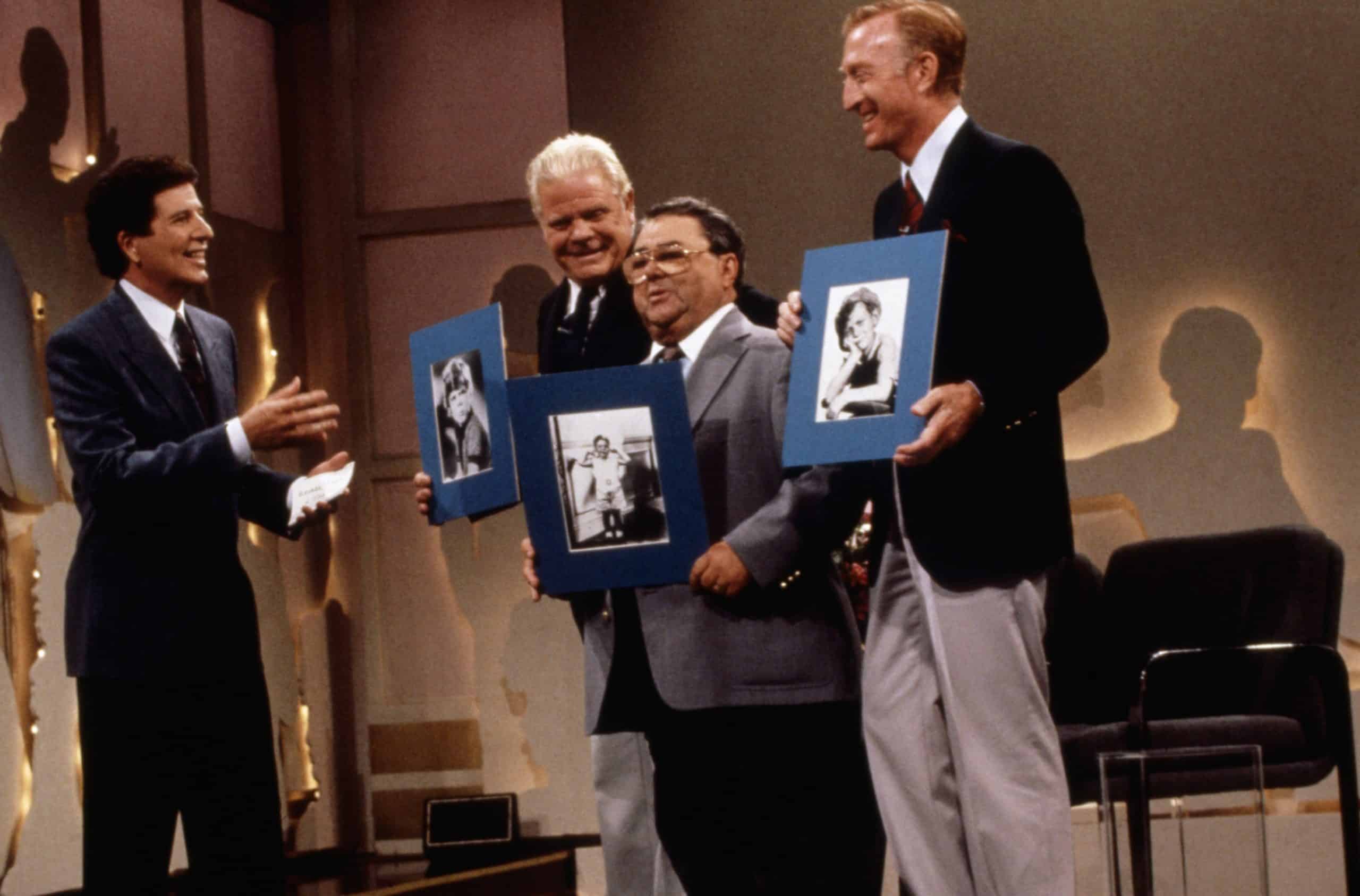 3RD DEGREE!, Bert Convy (l.), with (l-r): Tommy Bond, George 'Spanky' McFarland, Sidney Kibrick from 'Our Gang'/'Little Rascals', 1989-90