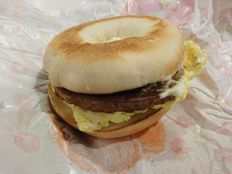 McDonald's Bagel Sandwich