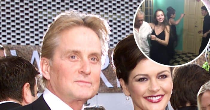 Catherine Zeta Jones shares fun dancing video of her family