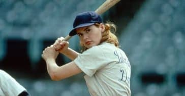 Geena Davis keeps in touch with her A League of Their Own castmates