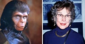 Kim Hunter from the cast of Planet of the Apes