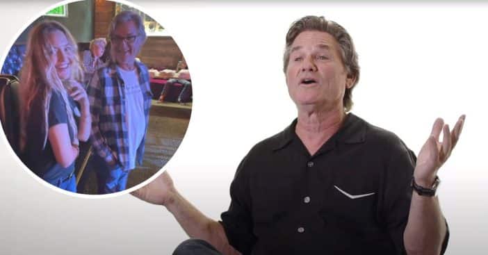 Kurt Russell attends grandsons band concert