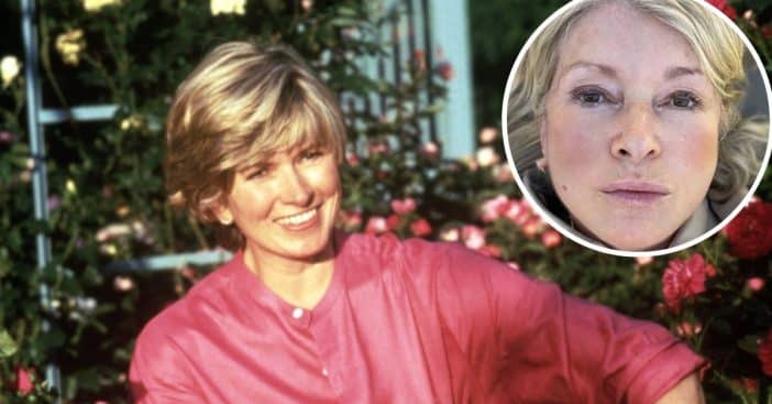 Martha Stewart posts selfie on her birthday