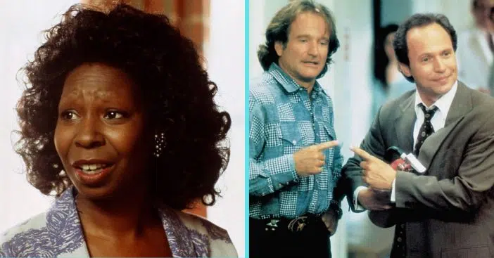 Whoopi Goldberg had some smelly fun with Robin Williams nad Billy Crystal