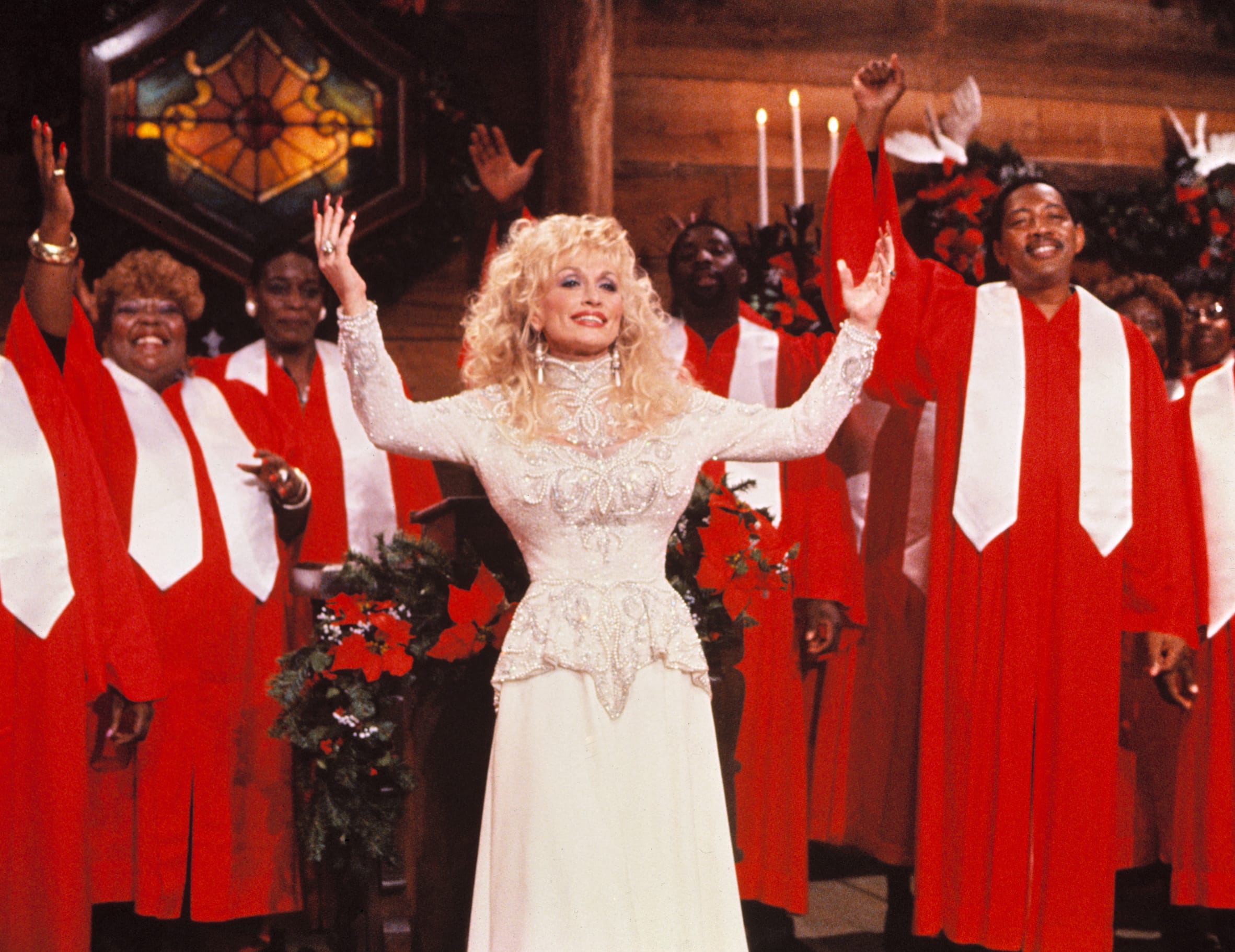 CHRISTMAS AT HOME, Dolly Parton, 1990