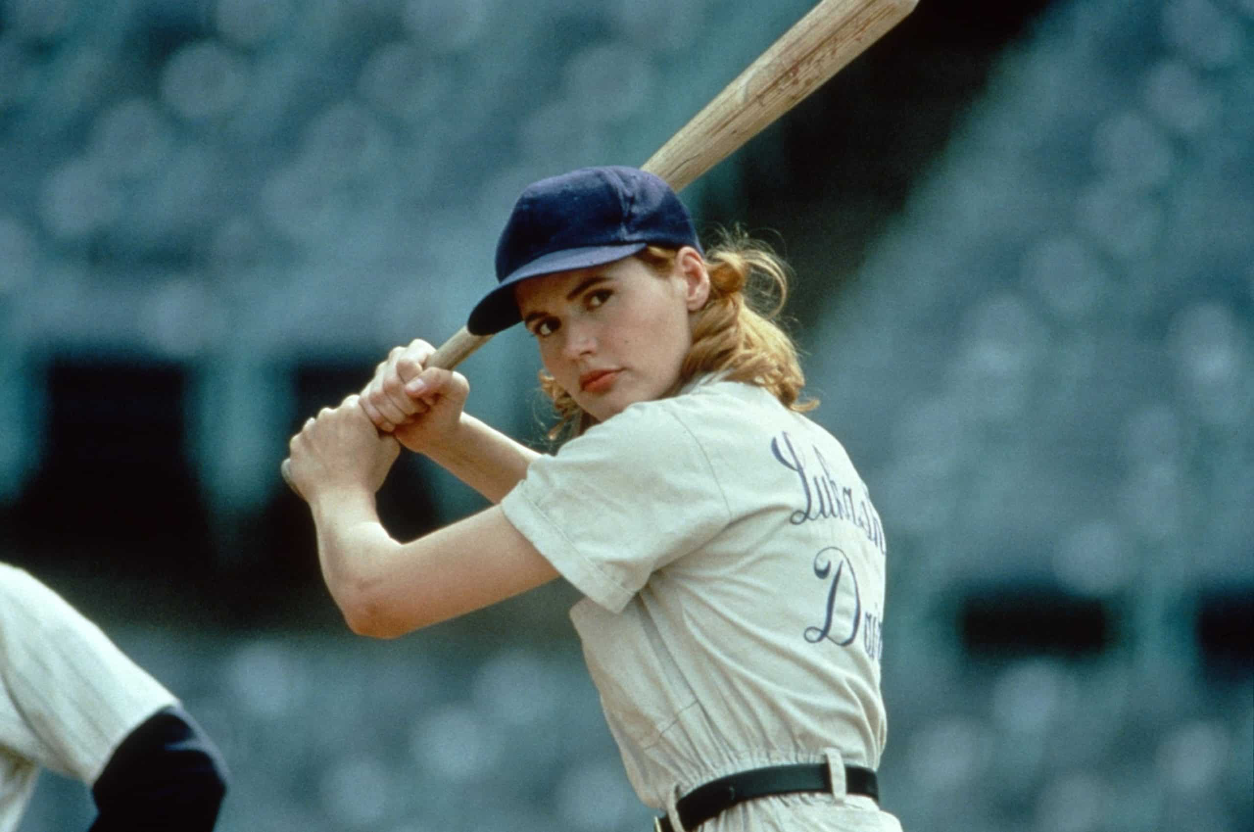 A LEAGUE OF THEIR OWN, Geena Davis, 1992