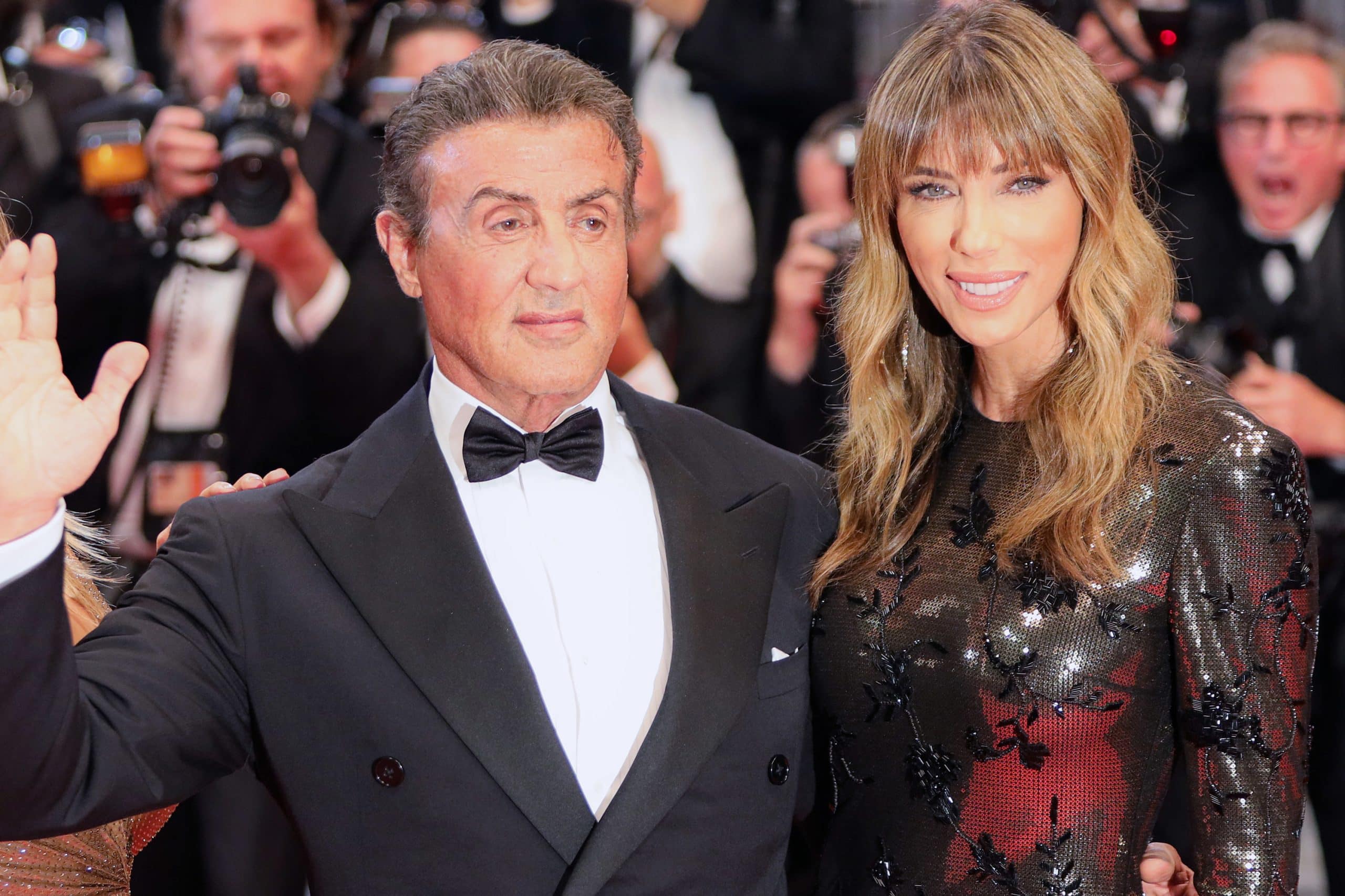 Sylvester Stallone and Jennifer Flavin