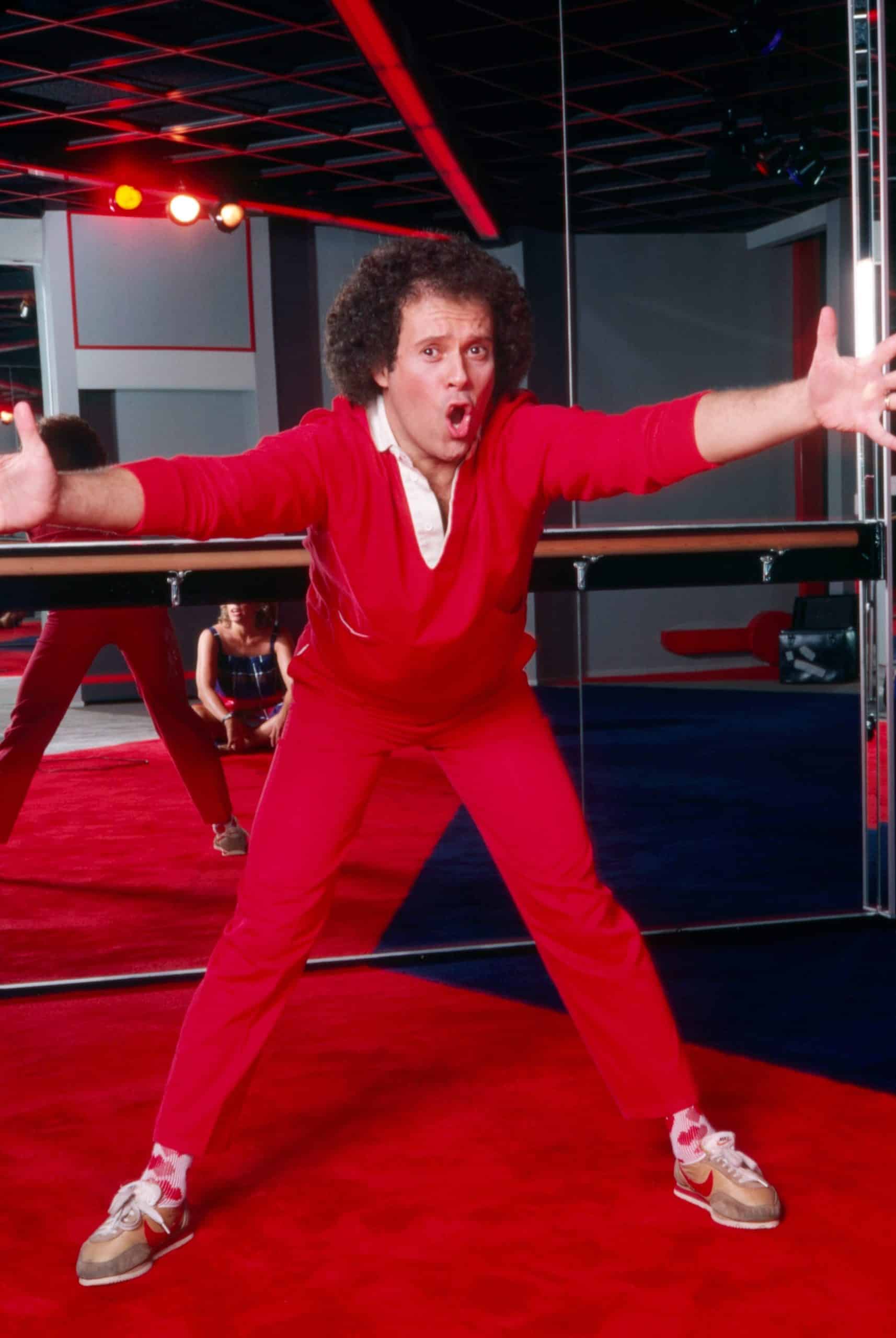 Richard Simmons of THE RICHARD SIMMONS SHOW, 1981