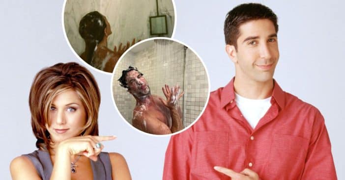 David Schwimmer teases Jennifer Aniston online