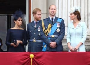 Duchess Meghan, Prince Harry, Prince William, and Princess Kate united for this somber occasion