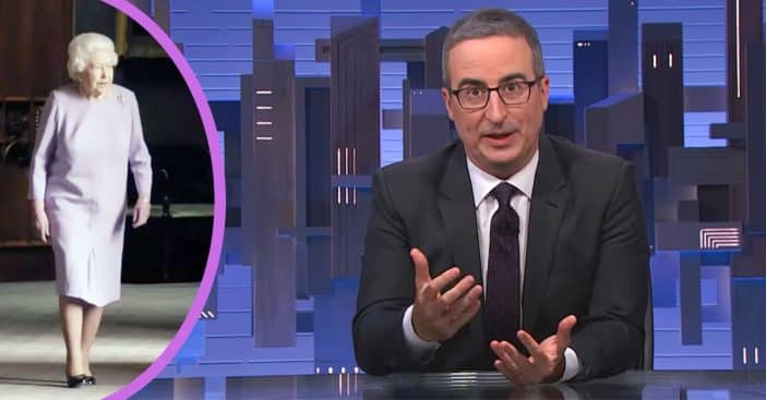 John Oliver commented on Queen Elizabeth's passing
