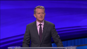 Ken Jennings is back at the hosting podium