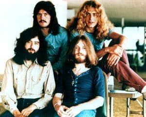 Led Zeppelin has referenced Tolkien's work numerous times