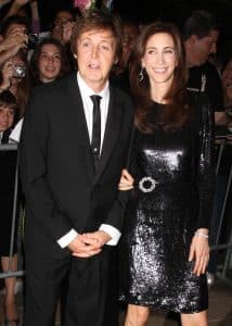 Paul McCartney and Nancy Shevell