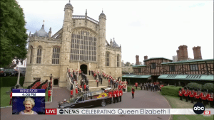 Queen Elizabeth has been laid to rest in St. George's Chapel