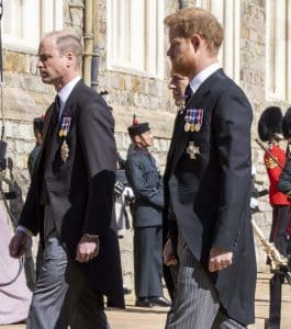 The royal family attended a private ceremony before syaing a final goodbye